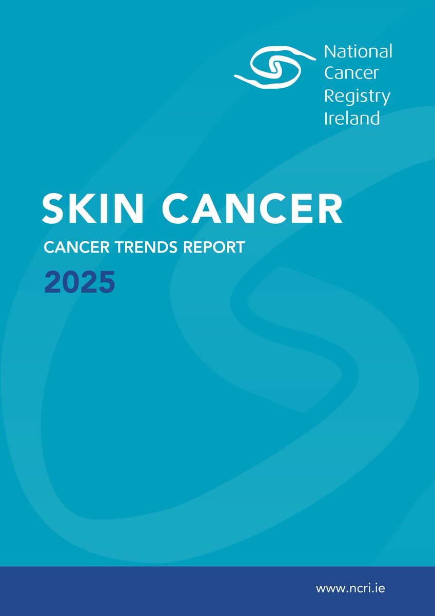 Our newly released Skin Cancer Report shows nearly 100% survival rate for most skin cancer cases, but highlights ongoing risks and prevention needs 👇ncri.ie/sites/ncri/fil…
