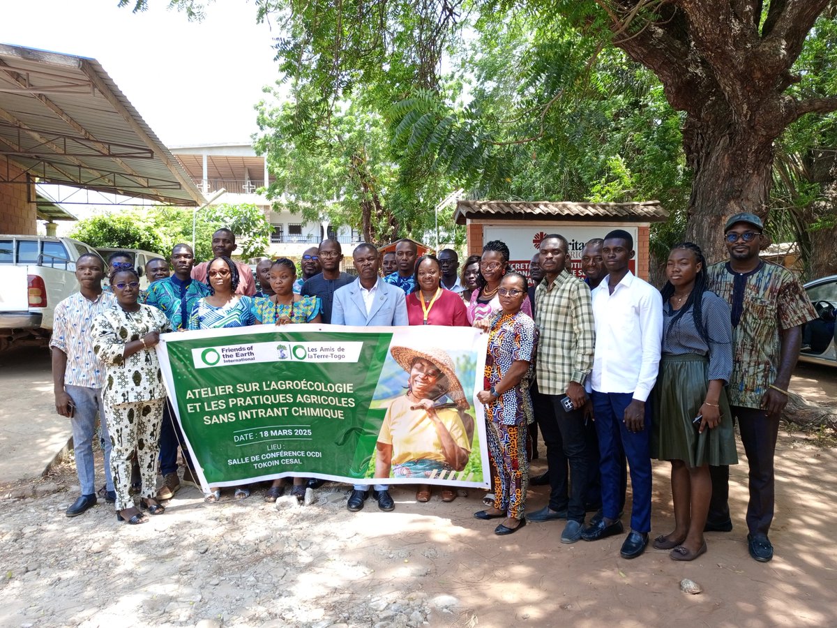#Agroécologie et pratiques agricoles sans #intrantschimiques
Un thème autour duquel <a href="/amiterretogo/">Les Amis de la Terre Togo</a> a réuni des acteurs de divers horizons pour en débattre.
amiterre.org/article/68/det…
