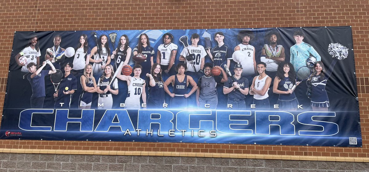 ⚡️⚡️Thank you to @rivalsportsmedia for our amazing new Athletics Banner!!⚡️⚡️

Shout out to our Maintenance guys for getting it up on display!