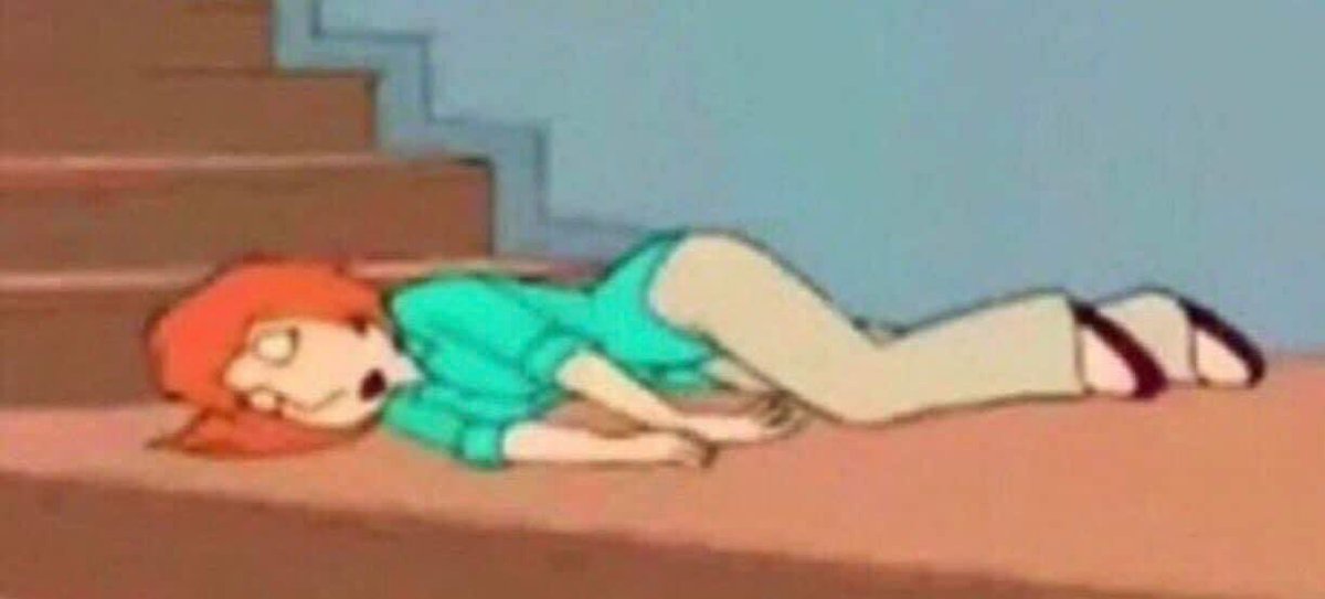 "i'm just resting my eyes"

me actually passing out 5 min later