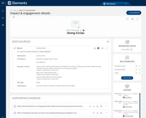 Symplectic's tweet image. Track and showcase the real-world impact of your research with Symplectic Elements&apos; Impact Module. Capture qualitative evidence, track progress and build case studies with ease. Go beyond traditional metrics. 🔗 ow.ly/LW5v50VniP8 
#ImpactTracking