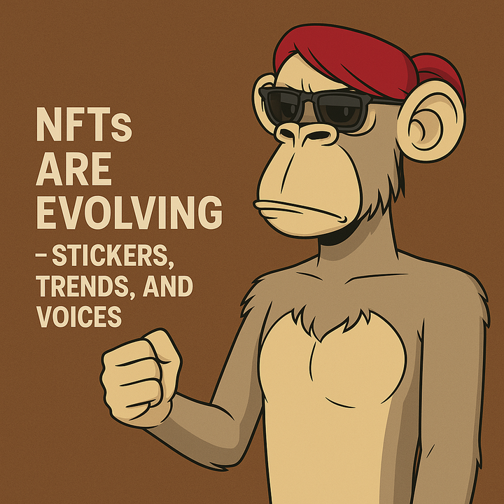 Stickers, founders, and future talk?

We’re so there.

Let’s talk what sticks, what scales, and what apes actually want. 🦍

March 27th, 3PM UTC ⏳

x.com/i/spaces/1ZkKz…