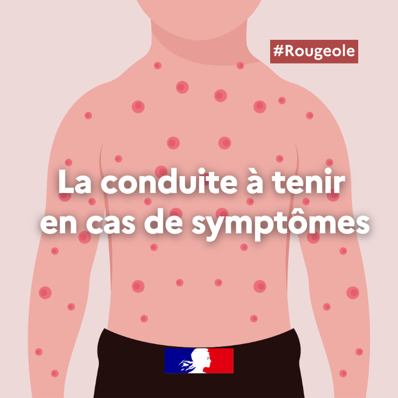 Sante_Gouv's tweet photo. #Rougeole | Fièvre ? Toux ? Eruption cutanée ? C'est peut-être la rougeole ! 
⚠️En cas de symptôme il est impératif de s’isoler et de contacter rapidement un médecin afin d'éviter de contaminer votre entourage et pour protéger les plus vulnérables.