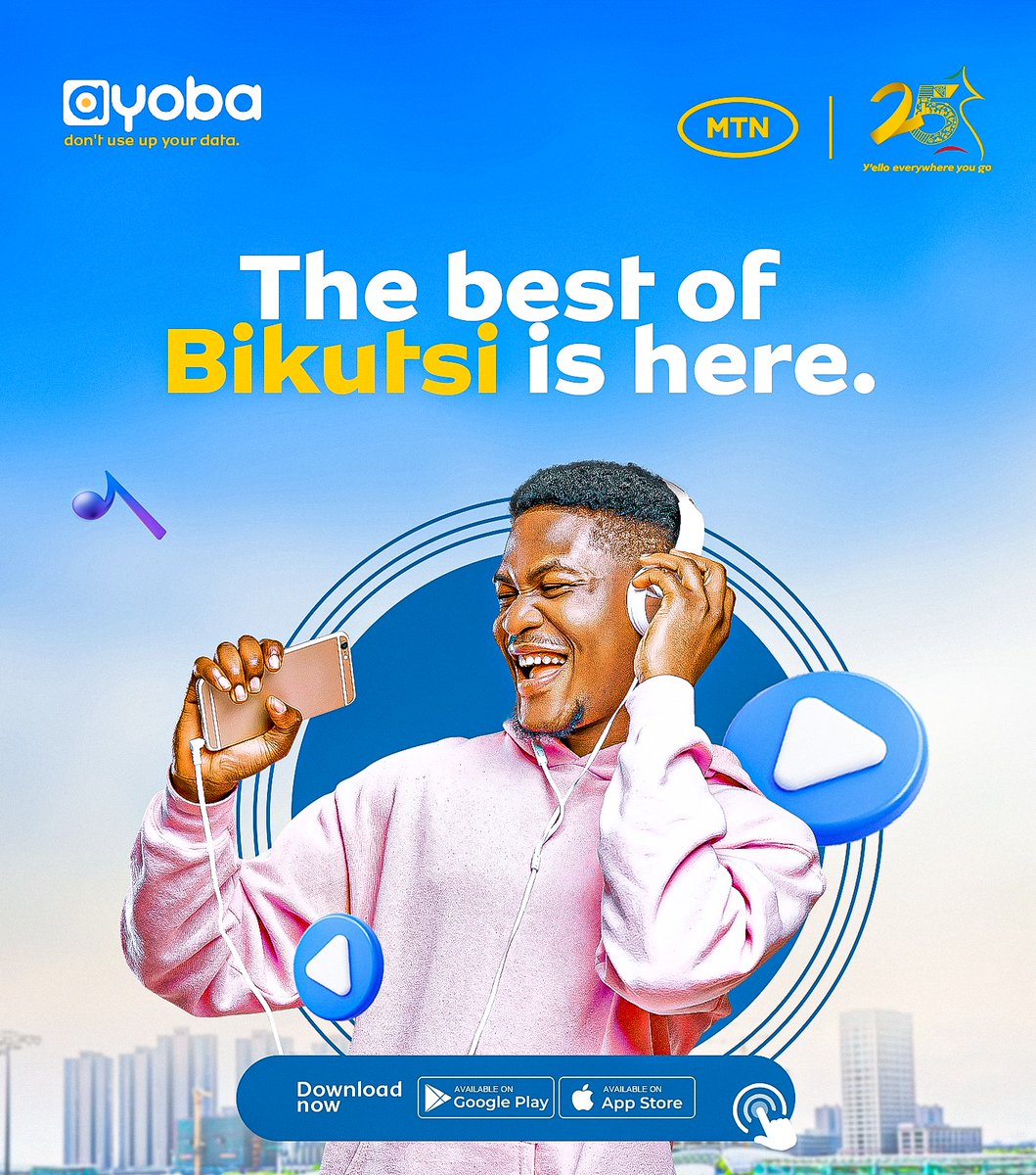 MTNCameroon's tweet photo. Let your body groove to the rhythm of Bikutsi! 💃🏽🎶
With Ayoba, enjoy the best tunes without using any data.
Download Ayoba here: https://t.co/tbsoAZhAbT 😉
#ReseauIndomptable
#IndomitableNetwork
#25yrsOfAuthenticConnection https://t.co/Y8tH1pclbE