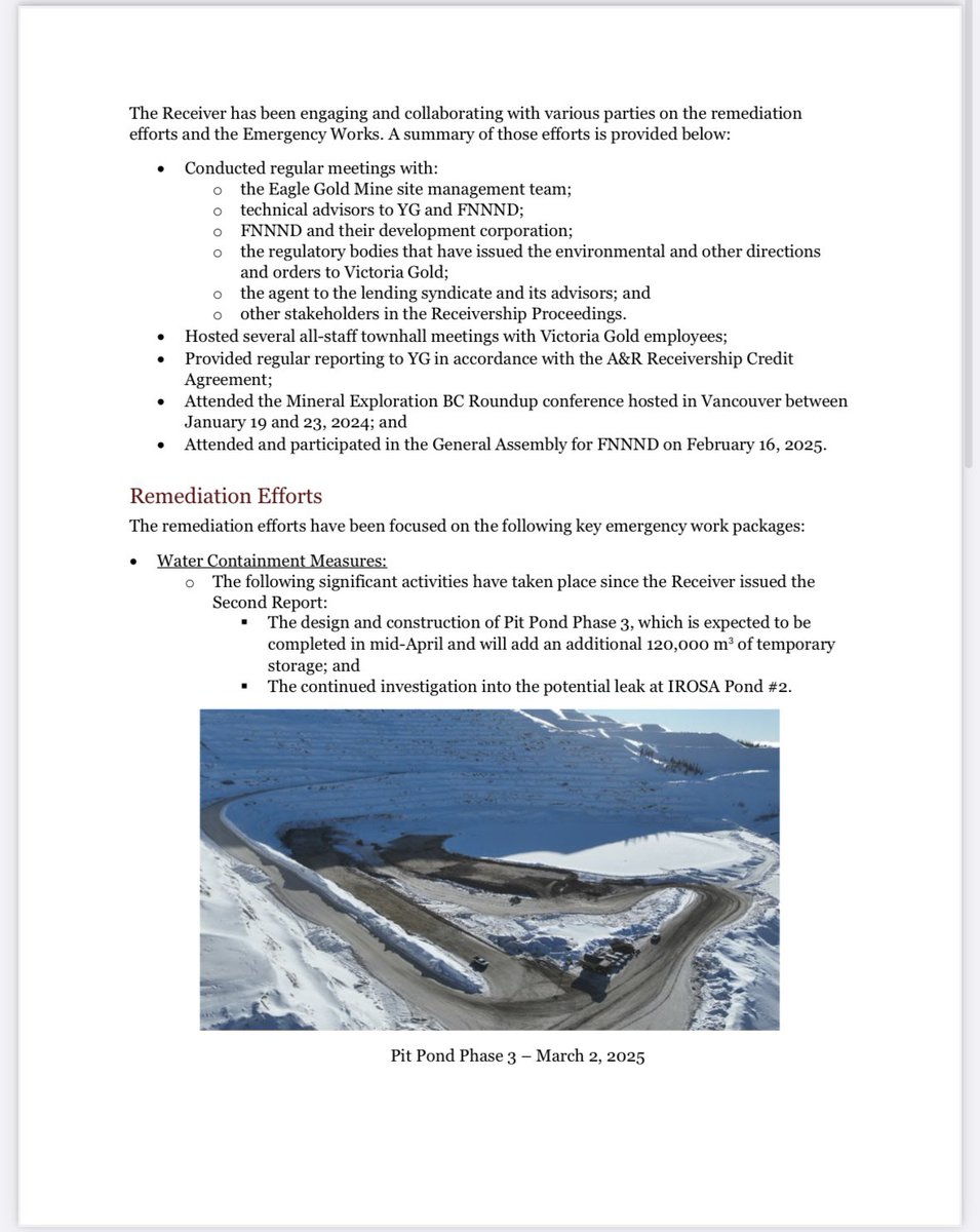 yukonrifkind's tweet photo. Ah, borrowing costs (so far) in dealing with the mess at Victoria Gold go from $105 million to $220 million. We could have built another one-and-a-half convention centres with that increase 

#Yukon #mining (1/2) https://t.co/KAIIjdFozF