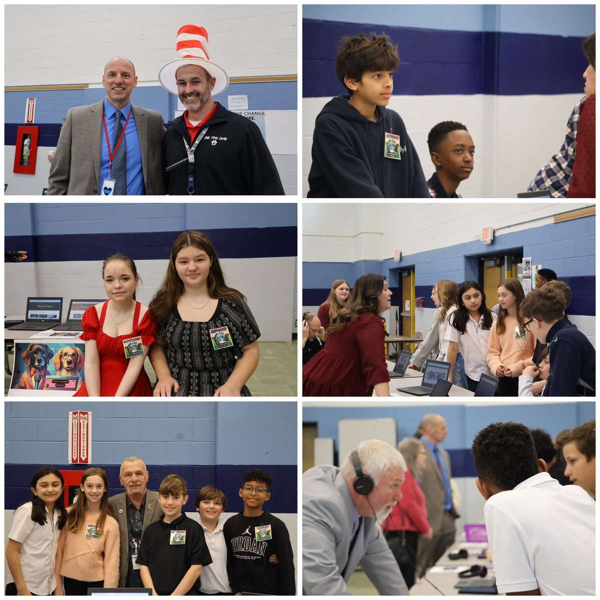 At the Young Changemaker Showcase, Gayhead ES students presented their research and multimedia profiles highlighting young activists. WCSD is proud to offer project-based learning opportunities to our students! This one emphasized innovation research and the use of advanced