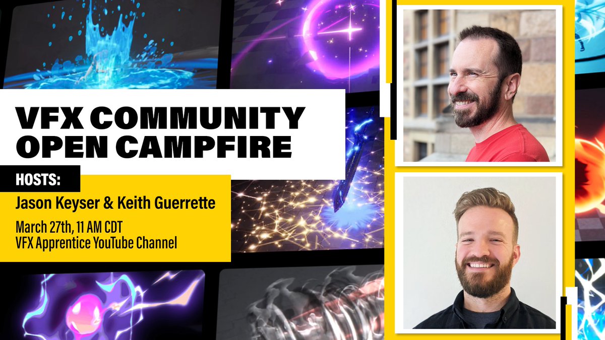 VFXApprentice (@vfxapprentice) on Twitter photo 🏕️Our VFX Community Campfire is happening TOMORROW! Join <a href="/Keyserito/">Jason Keyser</a> and Keith Guerette for this live discussion, hosted on our YouTube channel: youtube.com/@VFX_Apprentice
🔥 Make sure you’re subscribed to get a notification when the stream starts. See you there!
#VFX #VFXArtists 🏕️Our VFX Community Campfire is happening TOMORROW! Join <a href="/Keyserito/">Jason Keyser</a> and Keith Guerette for this live discussion, hosted on our YouTube channel: youtube.com/@VFX_Apprentice
🔥 Make sure you’re subscribed to get a notification when the stream starts. See you there!
#VFX #VFXArtists