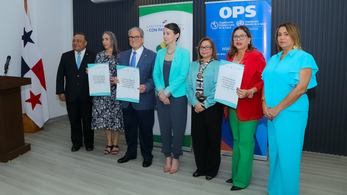 OPS/OMS Panamá (@opsomspanama) on Twitter photo 🇵🇦 ¡#Panamá lanza estrategia histórica! <a href="/MINSAPma/">Ministerio de Salud de Panamá</a>, con <a href="/OPSOMSPanama/">OPS/OMS Panamá</a>, presenta plan para eliminar el cáncer cervicouterino como problema de salud pública hacia 2029. Alineados con la Estrategia Global de la OMS y reforzando la integración <a href="/CSSPanama/">CSSPanama</a>. #CáncerCervicouterino #Salud 🇵🇦 ¡#Panamá lanza estrategia histórica! <a href="/MINSAPma/">Ministerio de Salud de Panamá</a>, con <a href="/OPSOMSPanama/">OPS/OMS Panamá</a>, presenta plan para eliminar el cáncer cervicouterino como problema de salud pública hacia 2029. Alineados con la Estrategia Global de la OMS y reforzando la integración <a href="/CSSPanama/">CSSPanama</a>. #CáncerCervicouterino #Salud