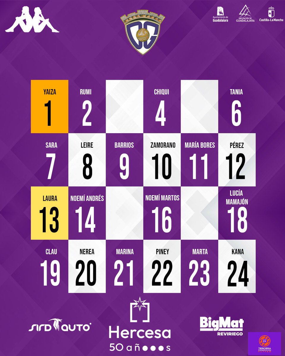 𝐂𝐎𝐍 𝐓𝐎𝐃𝐎 𝐋𝐎 𝐐𝐔𝐄 𝐓𝐄𝐍𝐄𝐌𝐎𝐒, 𝐕𝐀𝐌𝐎𝐒 𝐀 𝐃𝐀𝐑 𝐄𝐋 𝐌𝐀́𝐗𝐈𝐌𝐎 🔥

Juegue quién juegue este sábado, vamos a salir con0⃣ dudas y 1⃣0⃣0⃣ % de confianza en este equipo💜

¡Pensando desde ya en el partido #DéporGuadaFEM!💯

#AúpaDépor⚪️🟣 #ElDerbiAlcarreñoII⚔️