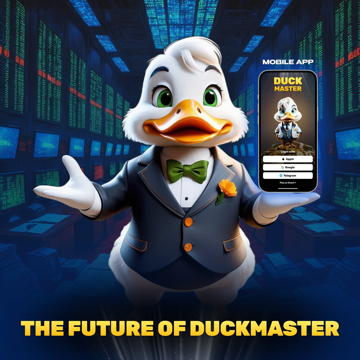 Duckmaster_app's tweet photo. 1/4 DUCKMASTER: WHAT WE'RE WORKING ON! ⛏

Traders, we're not standing still! Every day we're working on improvements that will make DuckMaster even more exciting and user-friendly. Here's what you can expect very soon!

PLAY NOW: https://t.co/dOCZ4ePAYD https://t.co/7Ojm43MKhm