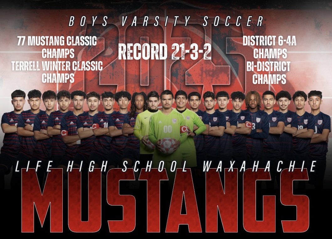 LHSW_Soccer's tweet image. Our 2025 Varsity Boys Soccer season has concluded. What an amazing group of talented young men who achieved so much and broke many school records! Thank you seniors for the memories!! @lifemustangs @lifeschools @SLThrush @coachwelch67 @coachwhite27 @MrStanmore