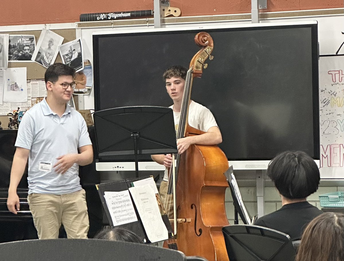Mr. Feigenbaum’s Orchestras (@ohs_orchestra_) on Twitter photo Balourdet Quartet visits Ossining High School! Congratulations to those who performed in the masterclass today! Outstanding musicianship, pieces by Bach, Beethoven, Massenet and Vivaldi. Bravissimo!
<a href="/OUFSD_Arts/">Kate Mathews</a> <a href="/OssiningSchools/">Ossining UFSD</a> Balourdet Quartet visits Ossining High School! Congratulations to those who performed in the masterclass today! Outstanding musicianship, pieces by Bach, Beethoven, Massenet and Vivaldi. Bravissimo!
<a href="/OUFSD_Arts/">Kate Mathews</a> <a href="/OssiningSchools/">Ossining UFSD</a>