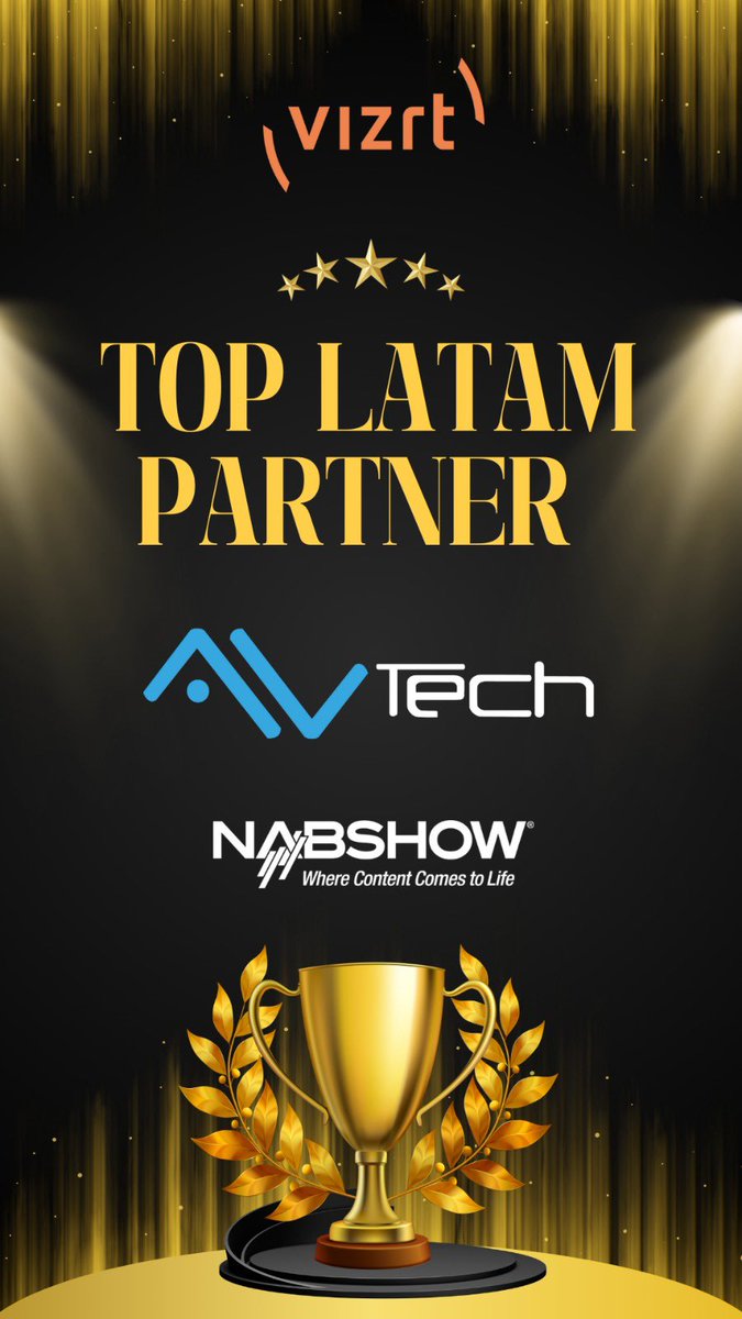 AVTech Ltda, recibe reconocimiento de <a href="/vizrt/">Vizrt</a> por liderar ventas en Latam. Gracias a Dios y a quienes permitieron que esto fuera posible una vez más.