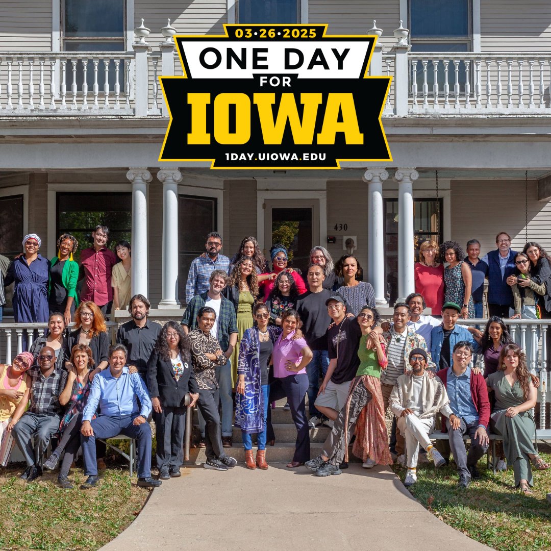 International Writing Program (@uiiwp) on Twitter photo Today is #1DayForIowa, <a href="/uiowa/">University of Iowa</a>'s annual online giving day and celebration, and the IWP needs your help! Our recent loss of State Department funding makes every donation especially important. You can donate at 1dayforiowa.org/IWP-25! Today is #1DayForIowa, <a href="/uiowa/">University of Iowa</a>'s annual online giving day and celebration, and the IWP needs your help! Our recent loss of State Department funding makes every donation especially important. You can donate at 1dayforiowa.org/IWP-25!