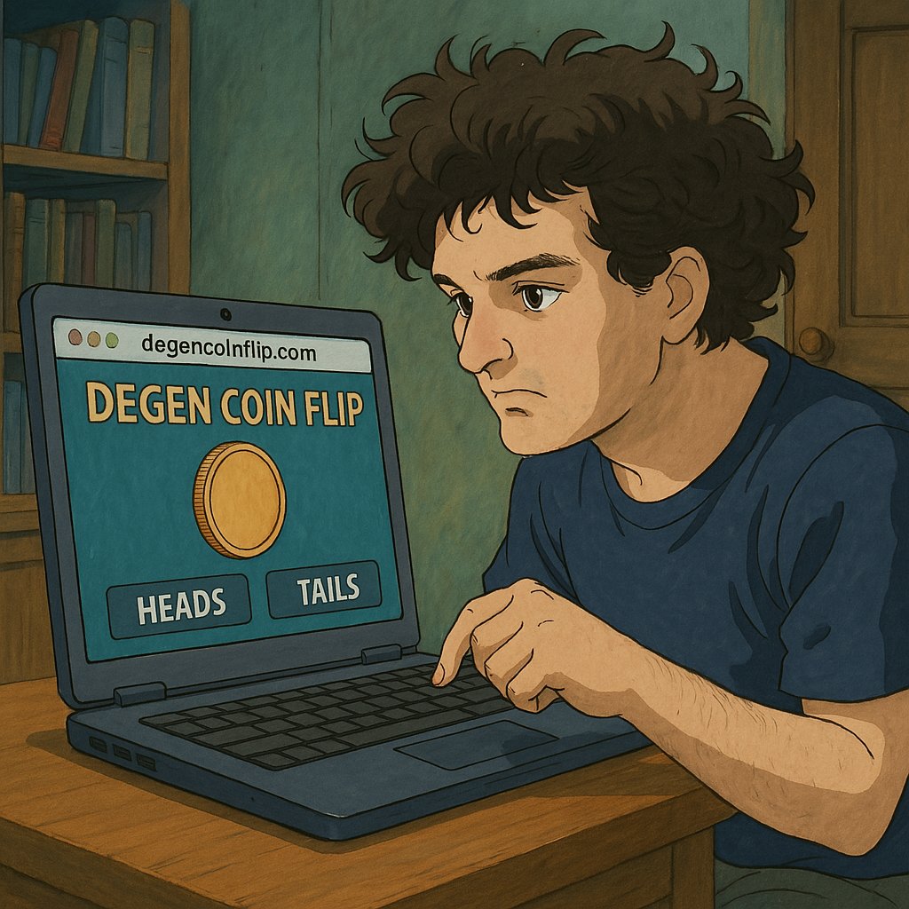 Degen Coin Flip tweet media