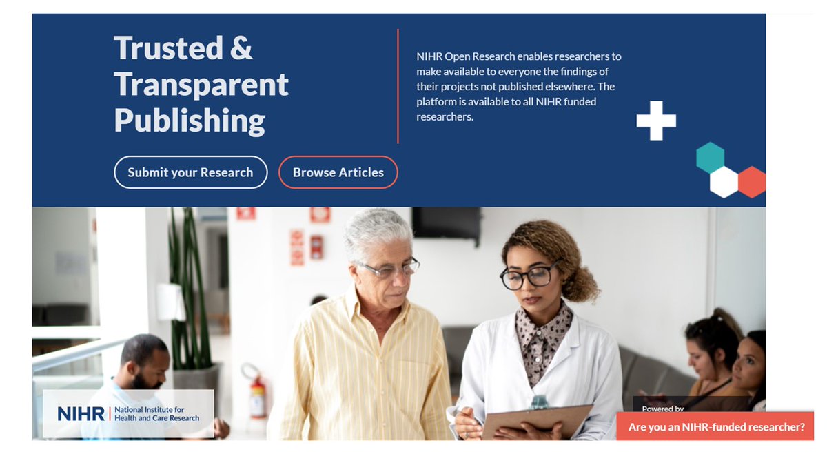 Community Rehabilitation Research Network (@communityrrn) on Twitter photo NIHR Open Research is now indexed on <a href="/Scopus/">Elsevier | Scopus</a> to enable NIHR funded researchers to share findings of their projects not published elsewhere.
lnkd.in/eY7eYD2s
Open access publishing is vital to <a href="/NIHRresearch/">National Institute for Health and Care Research</a> NIHR Open Research is now indexed on <a href="/Scopus/">Elsevier | Scopus</a> to enable NIHR funded researchers to share findings of their projects not published elsewhere.
lnkd.in/eY7eYD2s
Open access publishing is vital to <a href="/NIHRresearch/">National Institute for Health and Care Research</a>