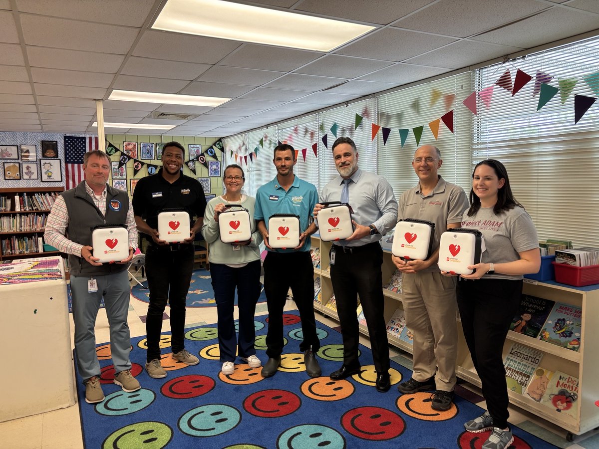 We’re honored to support Pine Valley Elementary School as the first school in New Hanover County to earn the Heart Safe designation.

At Whistle Express Car Wash, community safety is at the heart of what we do. Our recent donation of AEDs to the district will help ensure schools