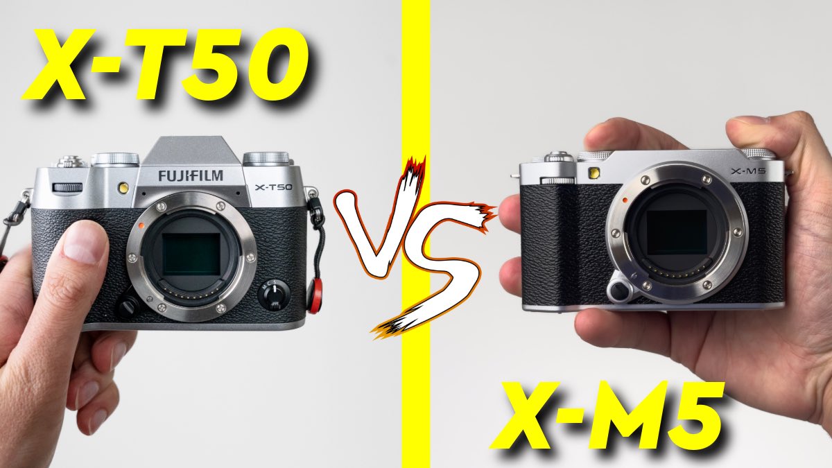 The Fujfilm X-M5 and X-T50 are both great camera but how do they compare and which should you buy? Check out my new video to find out! 

youtu.be/3_n1PgtkCOA