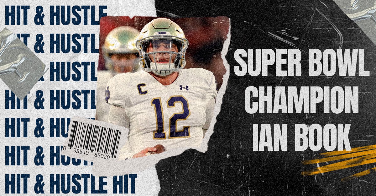 🚨Ian Book interview up on YouTube🚨

I spoke with former Notre Dame quarterback Ian Book (<a href="/Ian_Book12/">Ian Book</a>) about the Super Bowl, the 2018 quarterback competition, staying ready throughout his career, word association with former teammates, and trying to get Kyle Hamilton on offense