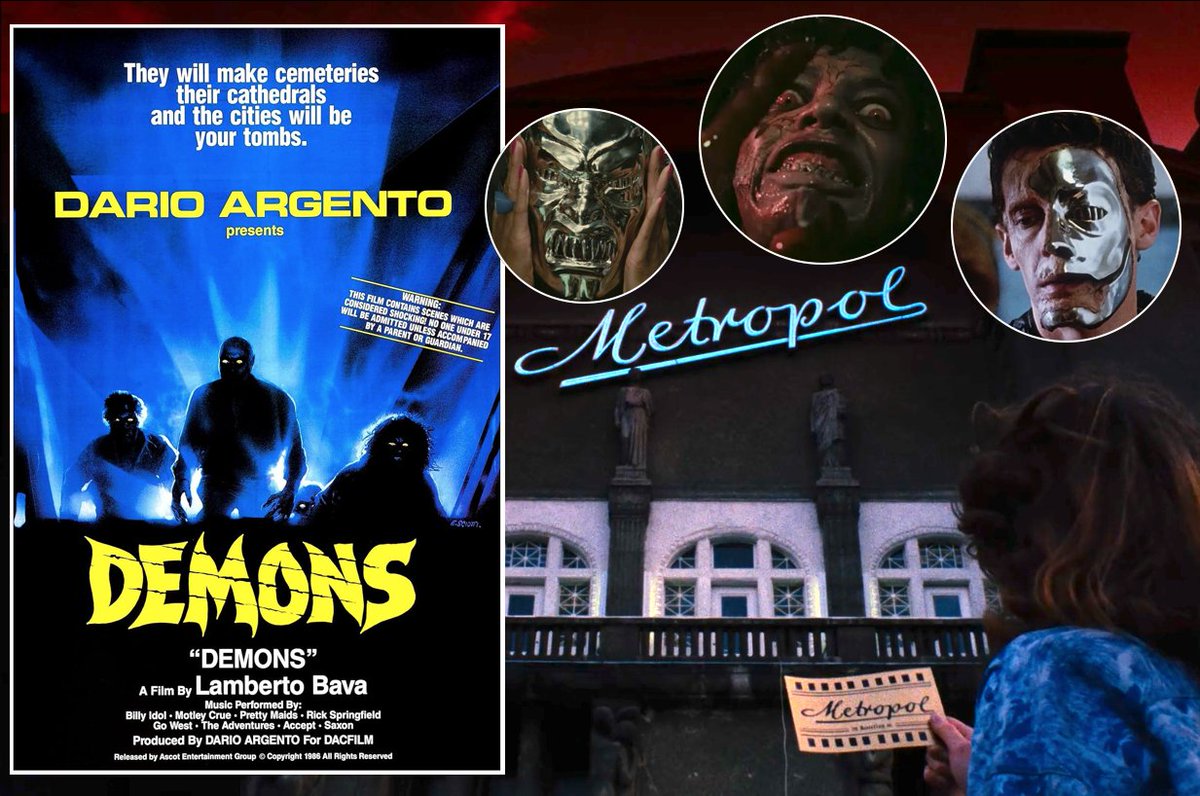 Demonic possession + Argento = '80s Italian horror movie gold! Our latest ep is now up! 👺 
open.spotify.com/episode/2ubs4O…
#Spotify #podcast #spotifypodcast #italianhorror #darioargento