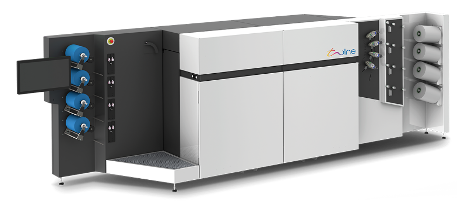 techtrims's tweet photo. The brandnew big ! digital dying machine waterless X4 for industry 4.0 ask us for presentation - any color for braiding, weaving, sewing, knitting... PES, rPES, PBT.. https://t.co/RVAD2e4UAJ