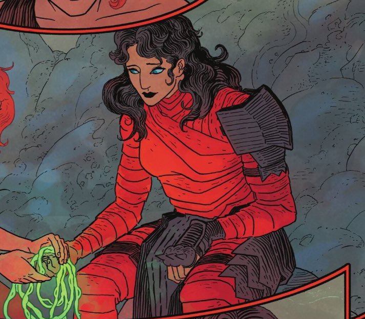 THEMYSCIRALORE's tweet image. I’m loving the red clothing underneath Absolute Diana’s armor