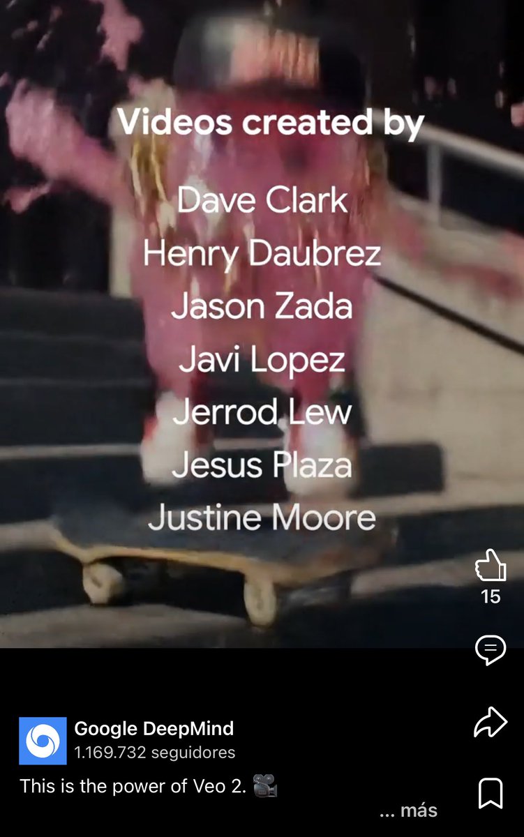 🎥❤️‍🔥😁 thanks <a href="/GoogleDeepMind/">Google DeepMind</a>