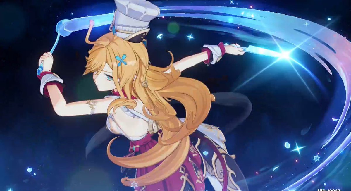 Burst (Q) Escoffier ~ Genshin Impact beta v5.6‼️ #GenshinImpact