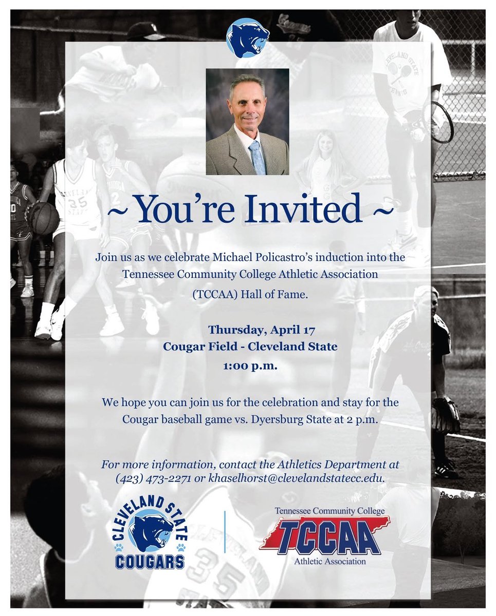 Mark your calendars!