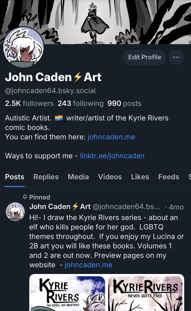 Just a reminder - I don’t post art here anymore but I do at this happier place - bsky.app/profile/johnca…