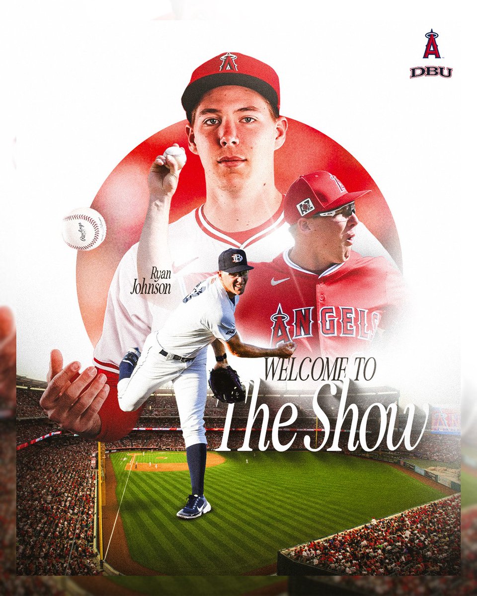 Patriot Legend Ryan Johnson will open the season in the Major Leagues with the Los Angeles Angels of Anaheim!

RJ becomes just the 24th player in MLB history to reach the Big Leagues without playing a single day in the minors.

🔗 | dbupatriots.com/news/2025/3/26…