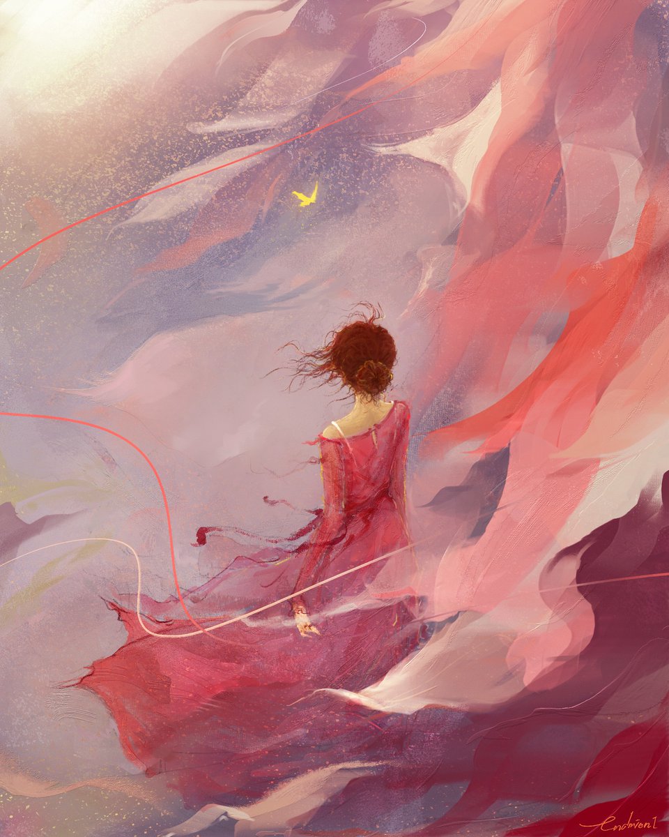 Ethereal, dreamy, and breathtaking—Endmion1’s work in Rebelle 7 captures pure emotion in every brushstroke! 🌌