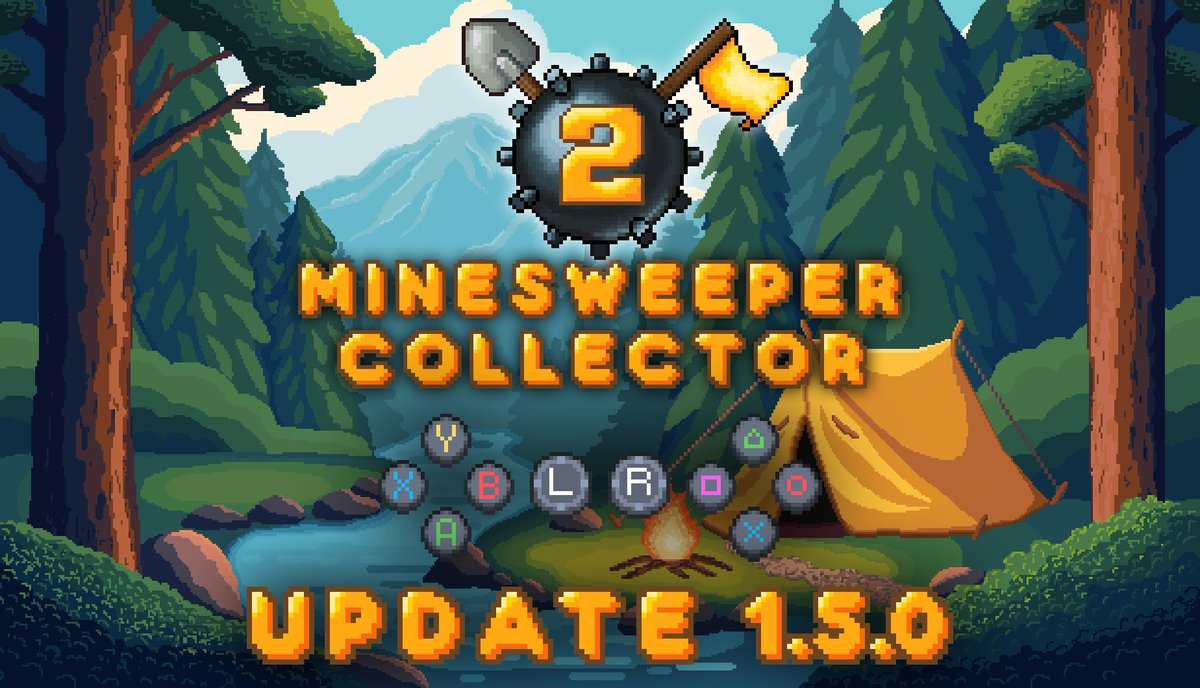 MinesweeperGems's tweet photo. Minesweeper Collector 2 Update 1.5.0 🎈
- Support for Steam Deck and Xbox, PlayStation controllers
- The "Advanced hexagonal" experimental mode has become more difficult
- Minor improvements
Details: https://t.co/yUjSKlfMQ4 https://t.co/C81RpkgT1O