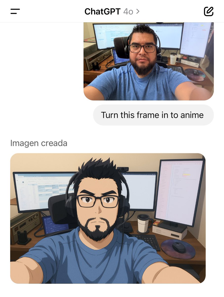 mawrer's tweet photo. Subiéndome al mame de OpenAi https://t.co/8Ile4EqCUQ