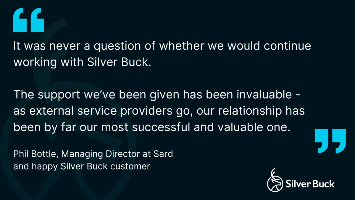 THANK YOU to Phil Bottle from <a href="/SARDJV/">SARD JV 🌱</a> for these kind words!🫶

If you'd like to find out more about the extensive PR &amp; comms support we can offer, take a few mins to complete our free marketing maturity assessment for health, care &amp; tech companies.

👉 silver-buck.scoreapp.com