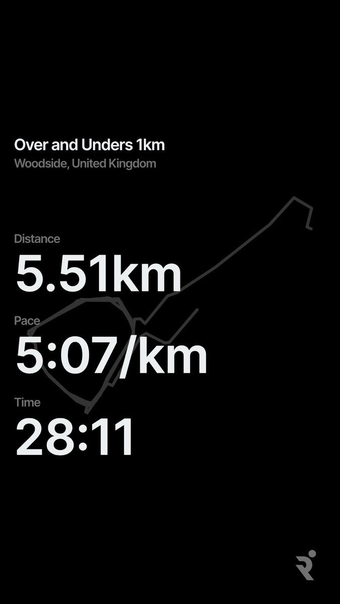 Another run ticked ✔️ off