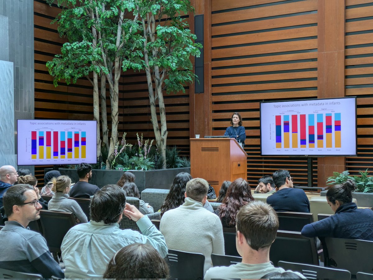 Farncombe Institute (@farncombe_gi) on Twitter photo The topic of this morning's seminar was using time-aligned topic modelling for microbiome trajectories through pregnancy and into early life by <a href="/KateKennedy/">Kate Kennedy</a> The topic of this morning's seminar was using time-aligned topic modelling for microbiome trajectories through pregnancy and into early life by <a href="/KateKennedy/">Kate Kennedy</a>