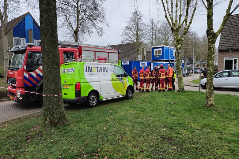 Brandweer Stadskanaal rukt uit na melding gaslek