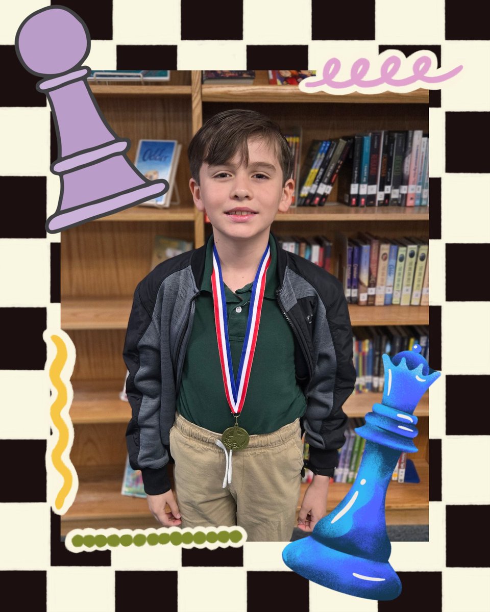 💛💚 🐝  Hornets, today congratulate Mr. Liam Nunez, as he placed 1st Place in the UIL Chess competition!! 🏆 We are so very proud of you!! Woohoo!!! 🐝 💚💛 #TeamSISD #JustBelieve #AllIn