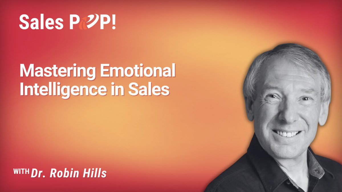 Sales success is about more than numbers—it's about mastering emotional intelligence. Robin Hills (@<a href="/Ei4Change/">Ei4Change</a>) shares that listening, empathizing, staying calm, and building strong relationships are key to boosting EQ and driving sales success: zurl.co/gxGN7