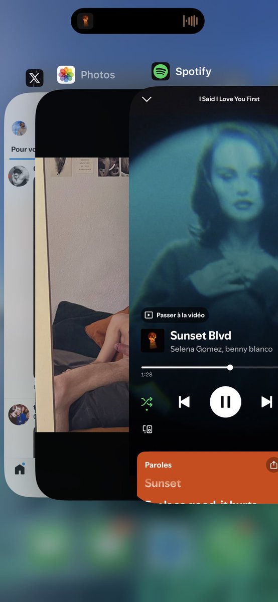 vu que vous avez la photo de ce matin …