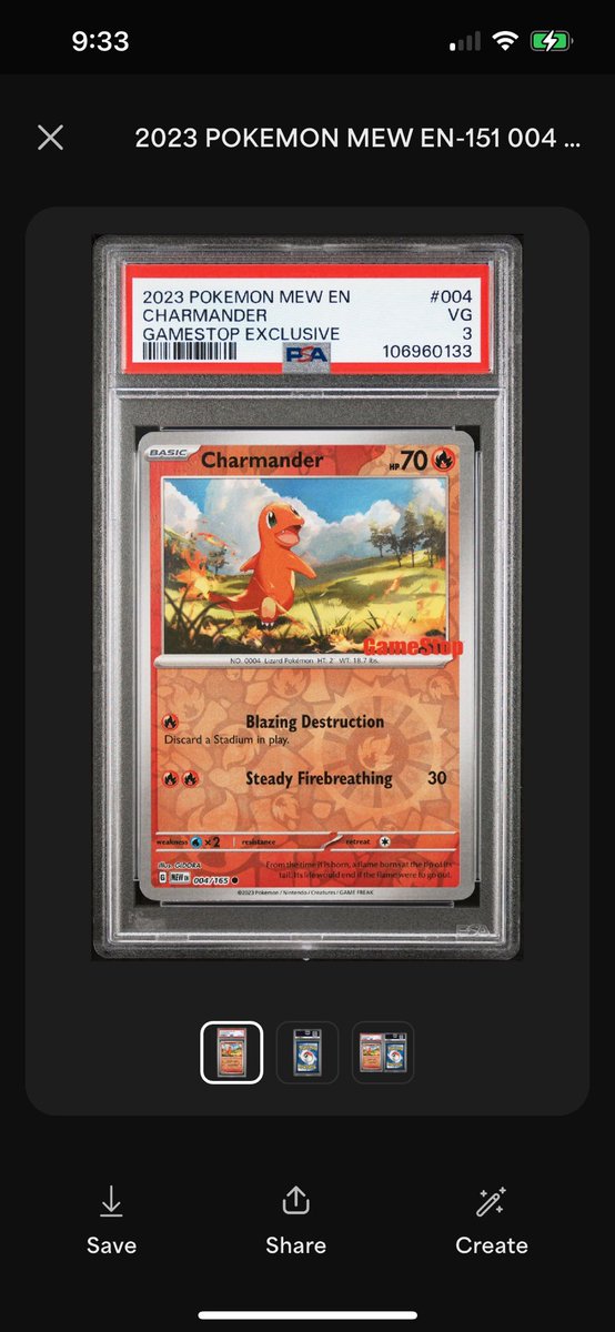 Fweemp's tweet photo. @PSAcard what the actual hell is this?? Really? Seriously?

I don’t need all Gem Mints. I just want fairness. I want consistency. I want you to hire qualified staff that don’t erroneously give out PSA 3 GRADES to a clearly brand new card. 

Garbage. Sad.

Time to move on I guess. https://t.co/2btDZMvxQ2