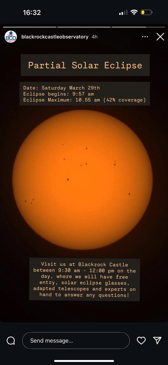 Cork Astronomy Club (@corkastronomy) on Twitter photo Visit Blackrock castle this coming Saturday morning for a partial solar eclipse. Come say hello to some our members while you’re there. <a href="/blackrockcastle/">MTU Blackrock Castle Observatory</a> <a href="/PhysicsUcc/">School of Physics UCC</a> Visit Blackrock castle this coming Saturday morning for a partial solar eclipse. Come say hello to some our members while you’re there. <a href="/blackrockcastle/">MTU Blackrock Castle Observatory</a> <a href="/PhysicsUcc/">School of Physics UCC</a>