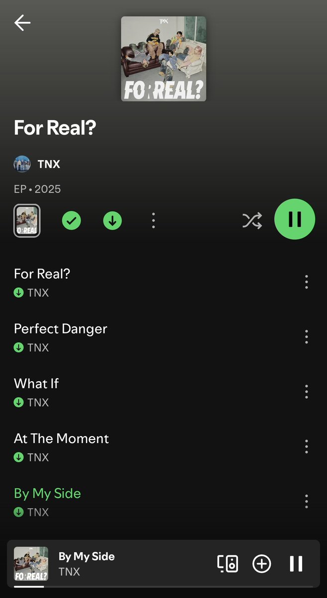 Junhyeok_noona's tweet photo. Another no skip album 
#TNX_FORREAL #TNX #THX https://t.co/KHIzK31MfC