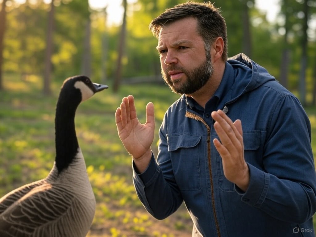 Me explaining to JD Vance how far he can fuck off