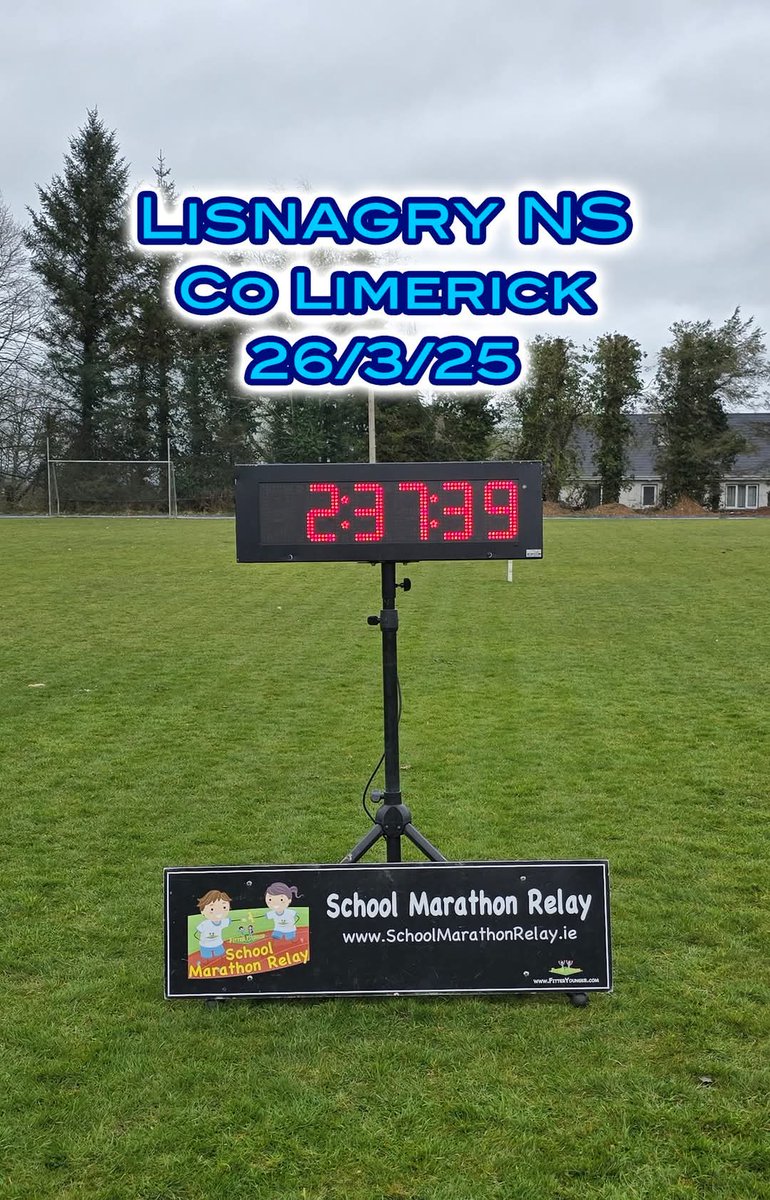 Fitter Younger (@fitteryounger) on Twitter photo <a href="/fitteryounger/">Fitter Younger</a> was at <a href="/lisnagryns/">Lisnagry NS</a> today as they ran the #SchoolMarathonRelay fundraising event. Former pupil & current Irish Olympian <a href="/sarahlavin_/">Sarah Lavin</a> stopped by to help out! #FitterYounger #simplefundraiser #fitkids #marathon #Olympian <a href="/irishathletics/">Athletics Ireland</a>
SchoolMarathonRelay.ie <a href="/fitteryounger/">Fitter Younger</a> was at <a href="/lisnagryns/">Lisnagry NS</a> today as they ran the #SchoolMarathonRelay fundraising event. Former pupil & current Irish Olympian <a href="/sarahlavin_/">Sarah Lavin</a> stopped by to help out! #FitterYounger #simplefundraiser #fitkids #marathon #Olympian <a href="/irishathletics/">Athletics Ireland</a>
SchoolMarathonRelay.ie