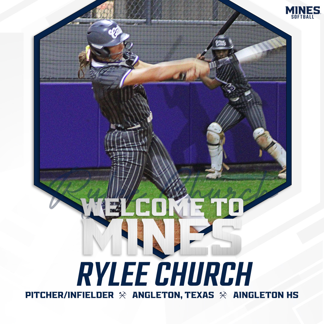 Up next, the first of two newcomers from Texas is Rylee Church!
📊 1.27 ERA with a .185 BAA and hit .421 with a 1.057 OPS
🥇 Two-time Pitcher of the Year
🏆 Three-time All-District selection
📚 Civil Engineering

#HelluvaEngineer