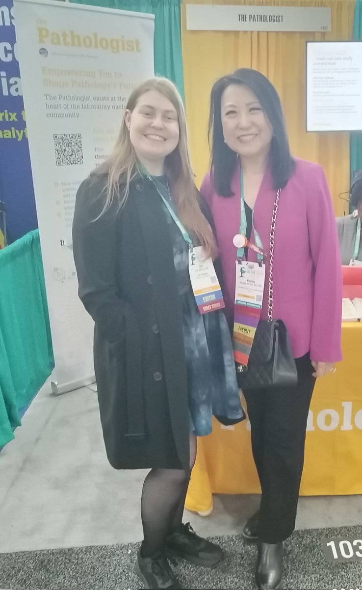 JessicaATexere's tweet image. Lovel catching up with @DrBuiPathology at #USCAP2025 🌟 we've got plenty of content in the pipeline, so stay tuned 👀
#pathX #pathTwitter