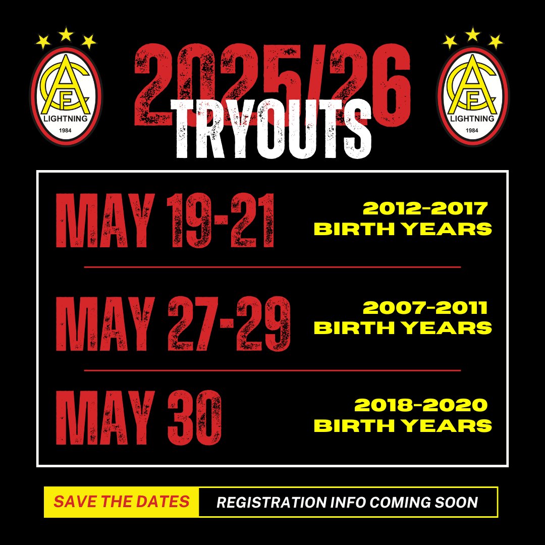 Save the dates.  Registration info coming soon!