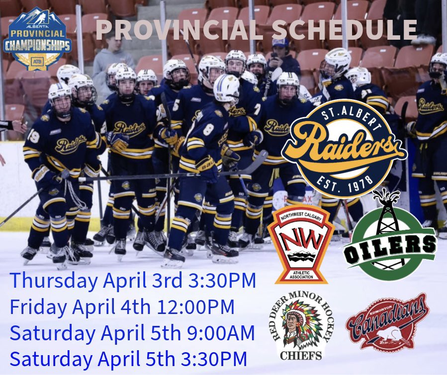 StARaidersFlyer's tweet photo. The table is set!
@AEHL_HA #provincials2025 #u17aaa https://t.co/vDSHiZPcaR